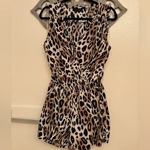 Cheetah Romper